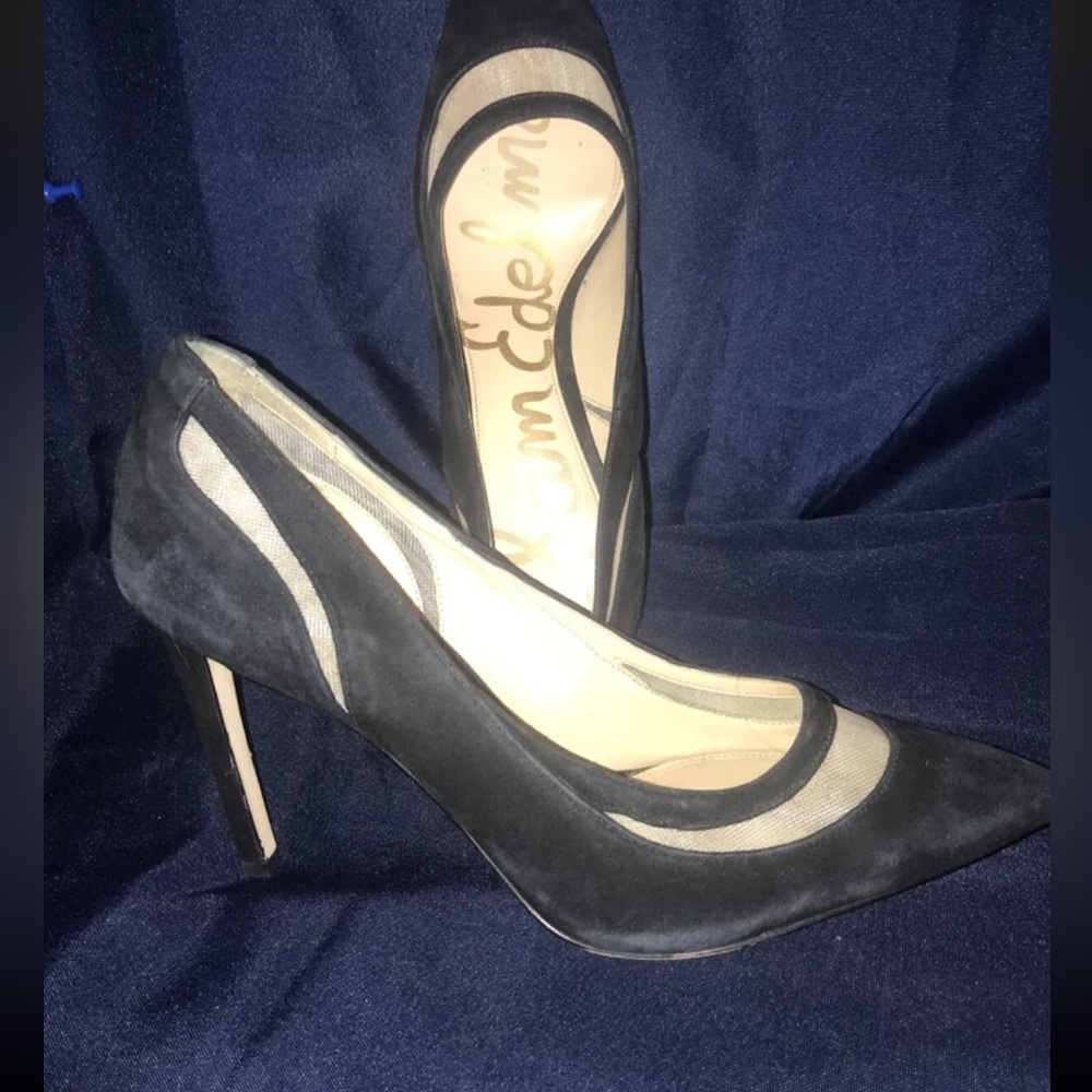 Sam Edelman Nixon Pointy Toe Mesh Stiletto Heels size 9